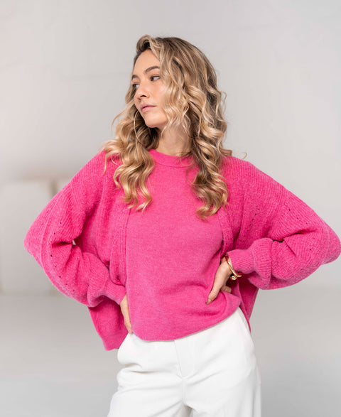 Vest LE PRINTEMPS Roze
