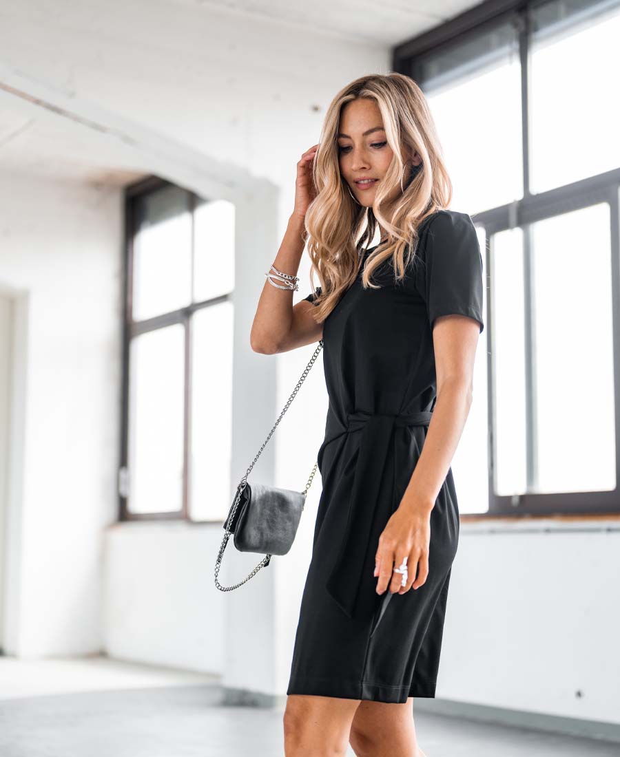 Knoopjurk LA FEE Zwart