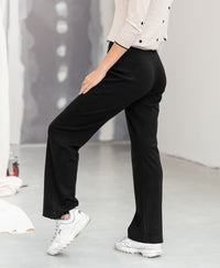 Knitted pants LE LOURDES Black