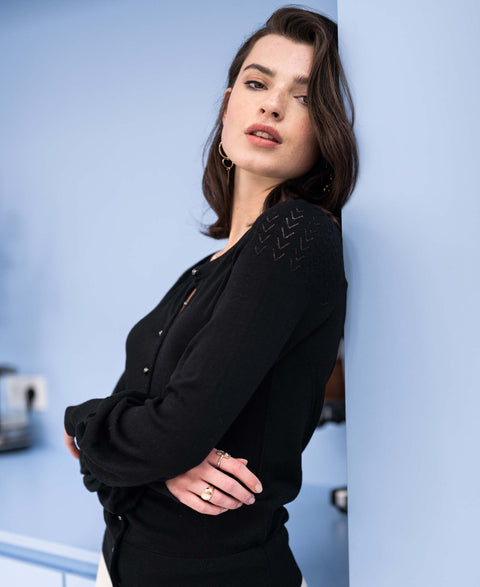 Cardigan FRAGANCE Black