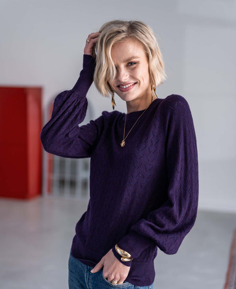 Dark violet merinotrui LA DAISY
