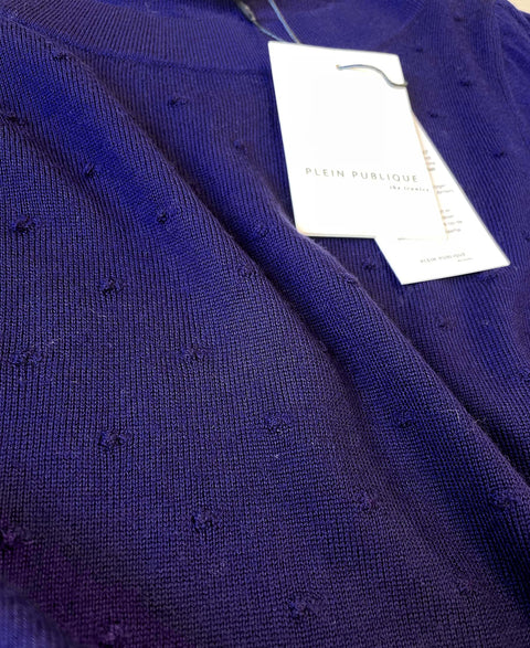 Royal blue merinotrui LA ROSE