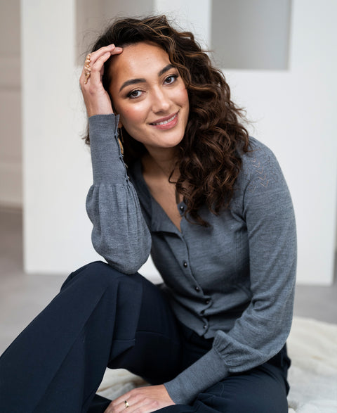 Cardigan FRAGANCE Gray melange