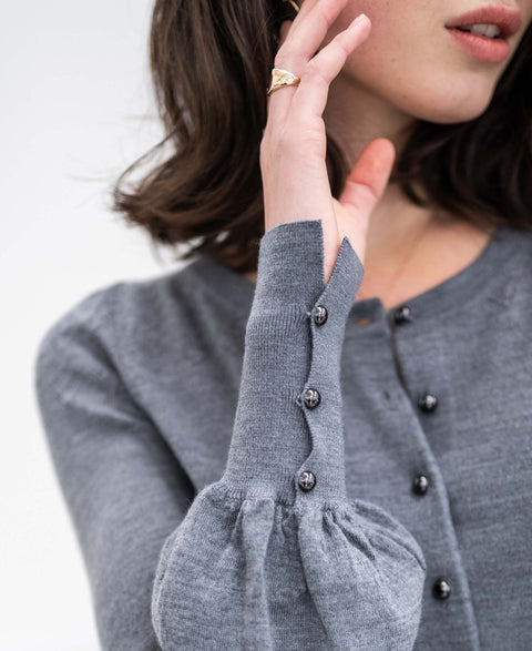 Cardigan FRAGANCE Gray melange