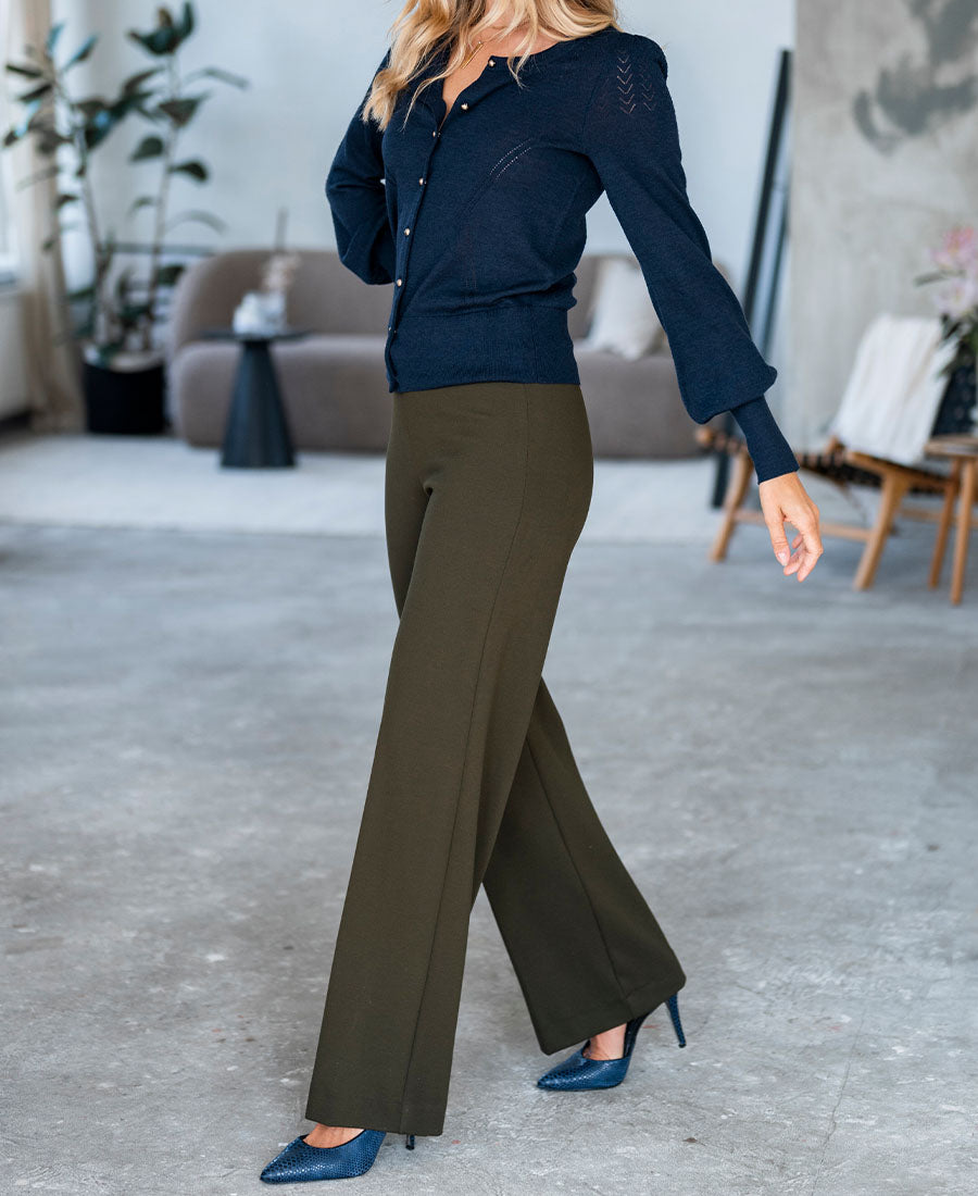 Cardigan FRAGANCE Dark Blue - Gold