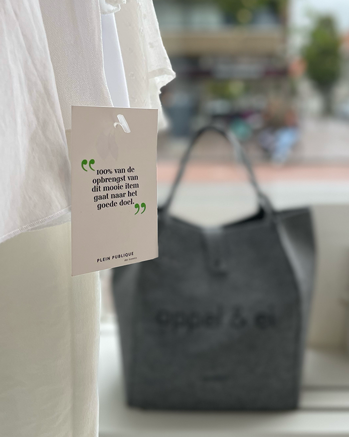 Giving back 1% | Samenwerking met Appel & Ei
