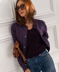 Bomber jacket LA BOMBA Dark cassis