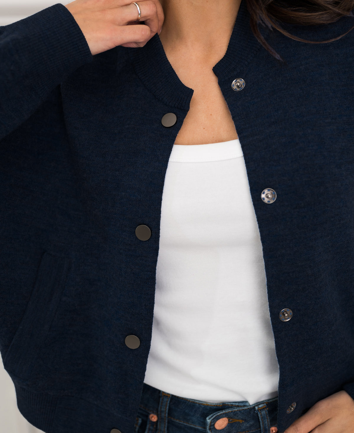 Bomber Jacket LA BOMBA Dark Blue