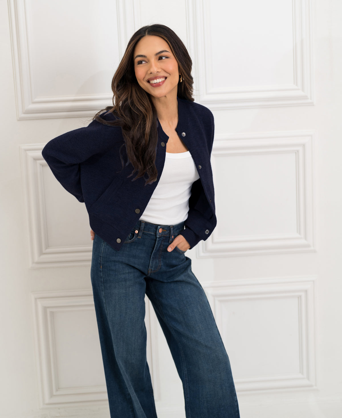 Bomber Jacket LA BOMBA Dark Blue