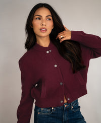Bomber Jacket LA BOMBA Dark Red