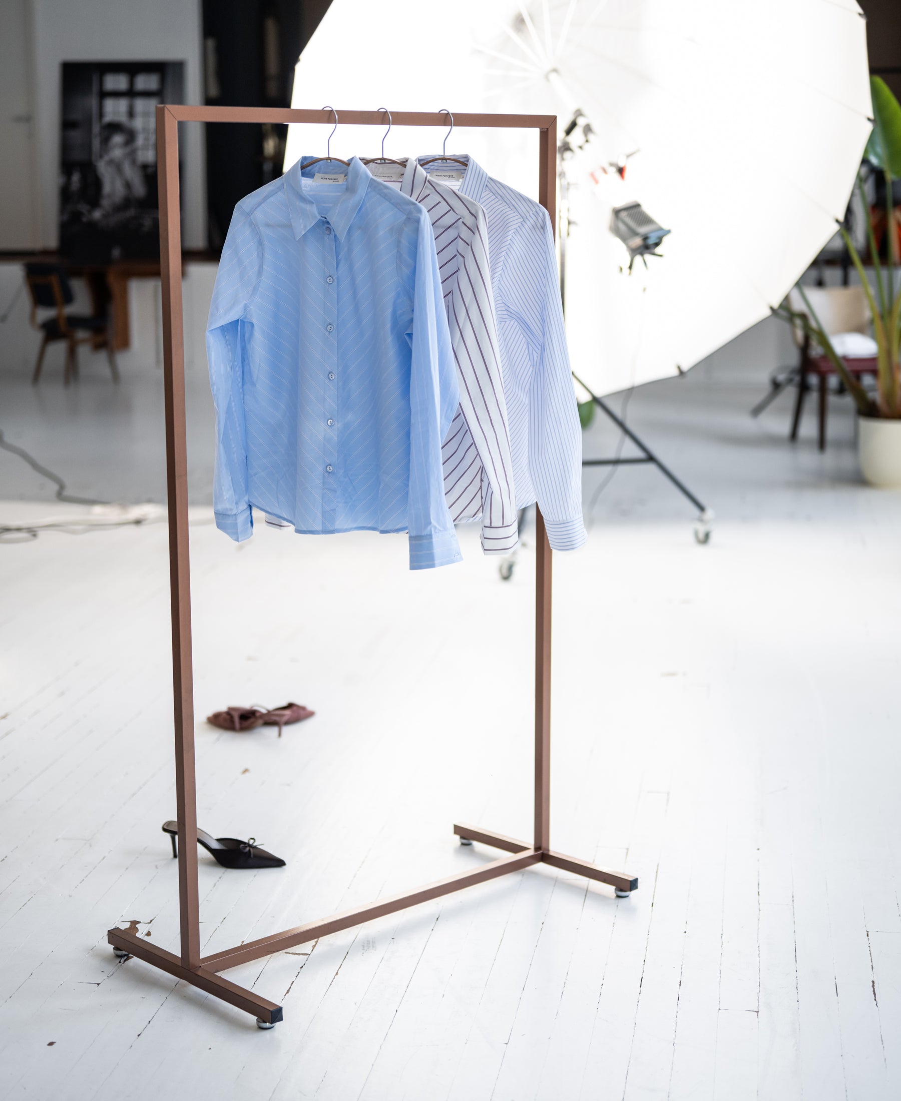 Striped Blouse LA LOIRE Light Blue/White/Navy