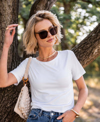 T-shirt LA ROMAINE White