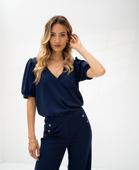 LA SWEAT Dark blue - La vie en rose