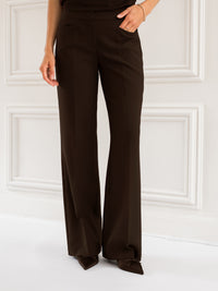 Wide leg pants LE CENTRE Brown
