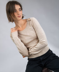 Merinopullover LE CESAR Beige