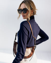 Travelblouse LA CHERISE Donkerblauw