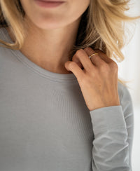 Luxe ondershirt LE CHOLET Lichtgrijs