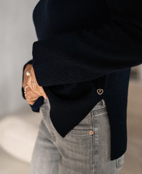 Turtleneck LA COZY Dark Blue