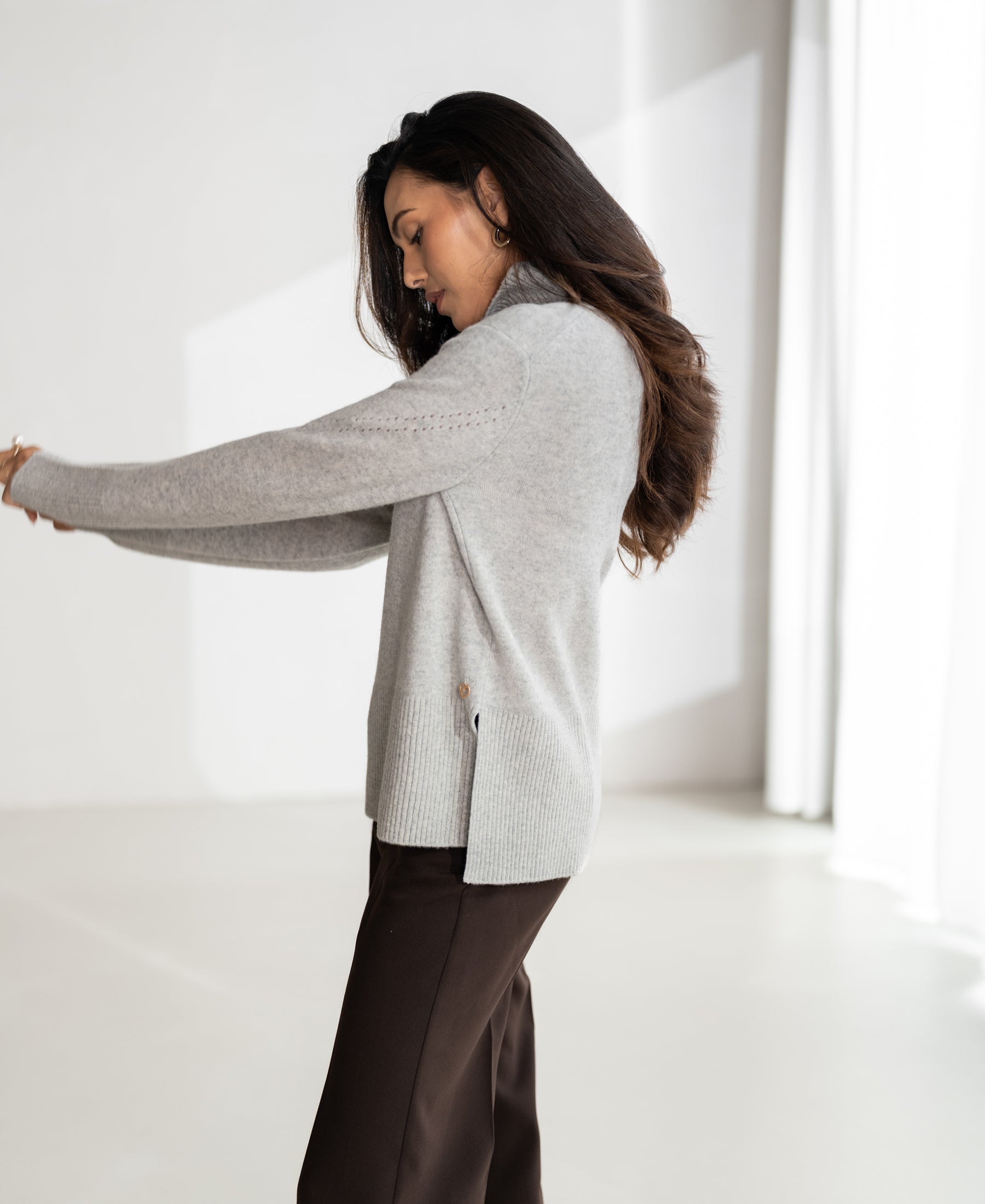 Turtleneck LA COZY Grey