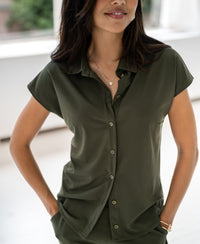 Travelblouse LA DELON Army
