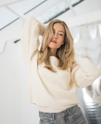 Merino wool sweater LE DIJON Ivory