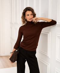 Turtleneck LE FABIAN Cacao