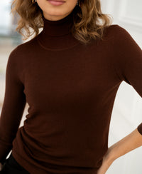 Turtleneck LE FABIAN Cacao