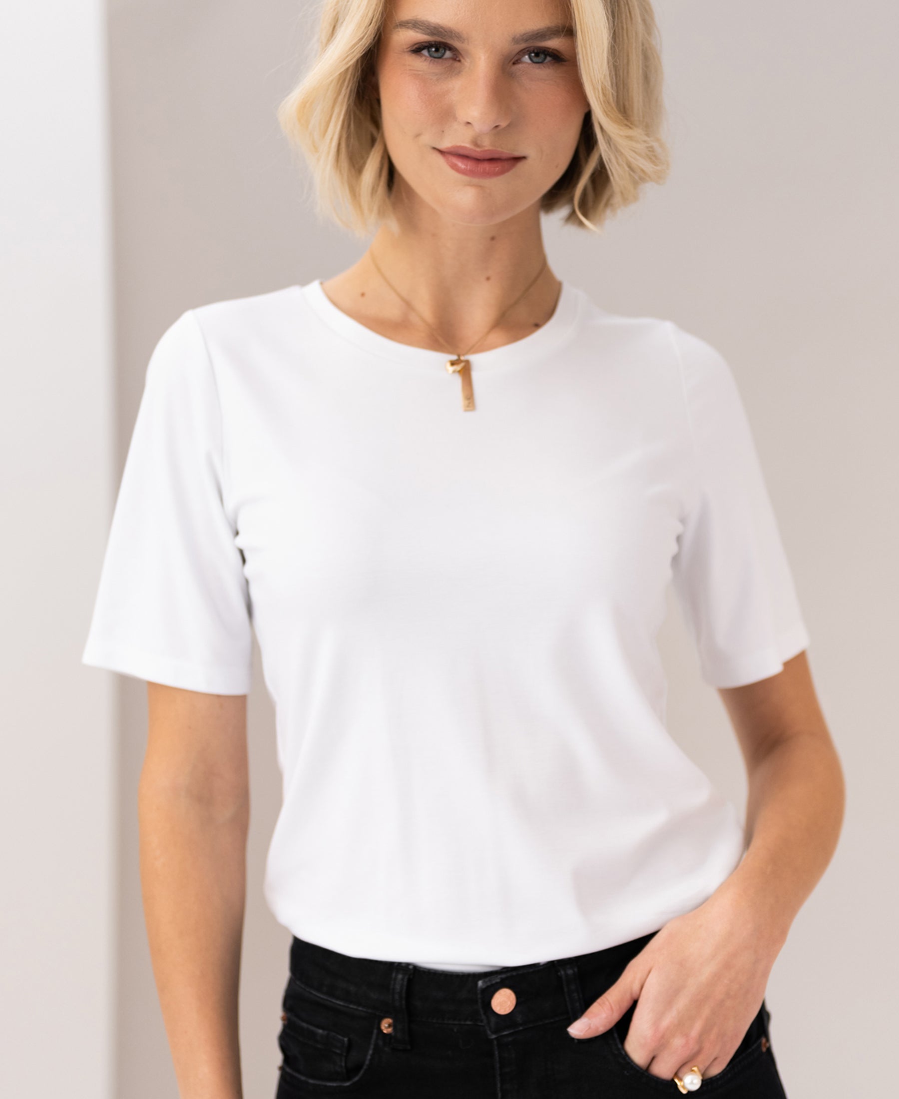Reise-T-Shirt LE FAVORY Weiß