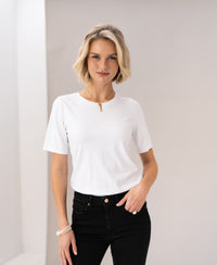 Reise-T-Shirt LE FAVORY Weiß