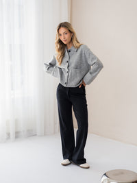 Wool jacket LA FAYE Grey