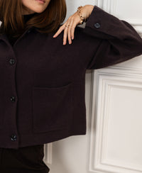 Wool Jacket LA FAYE Pure Cocoa