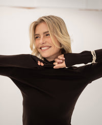 Merino-Rollkragenpullover LA FORTE Pure choco