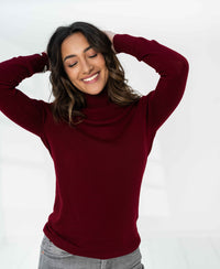 Merino coltrui LA FORTE Donkerrood