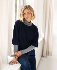 Sweater LA FRAMBOISE Dark Blue