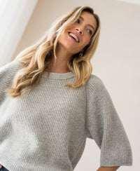 Jumper LA FRAMBOISE Silver grey