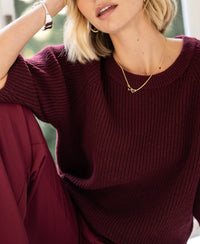 Sweater LA FRAMBOISE Wine