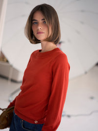 Merino trui LA GIGI Cayenne