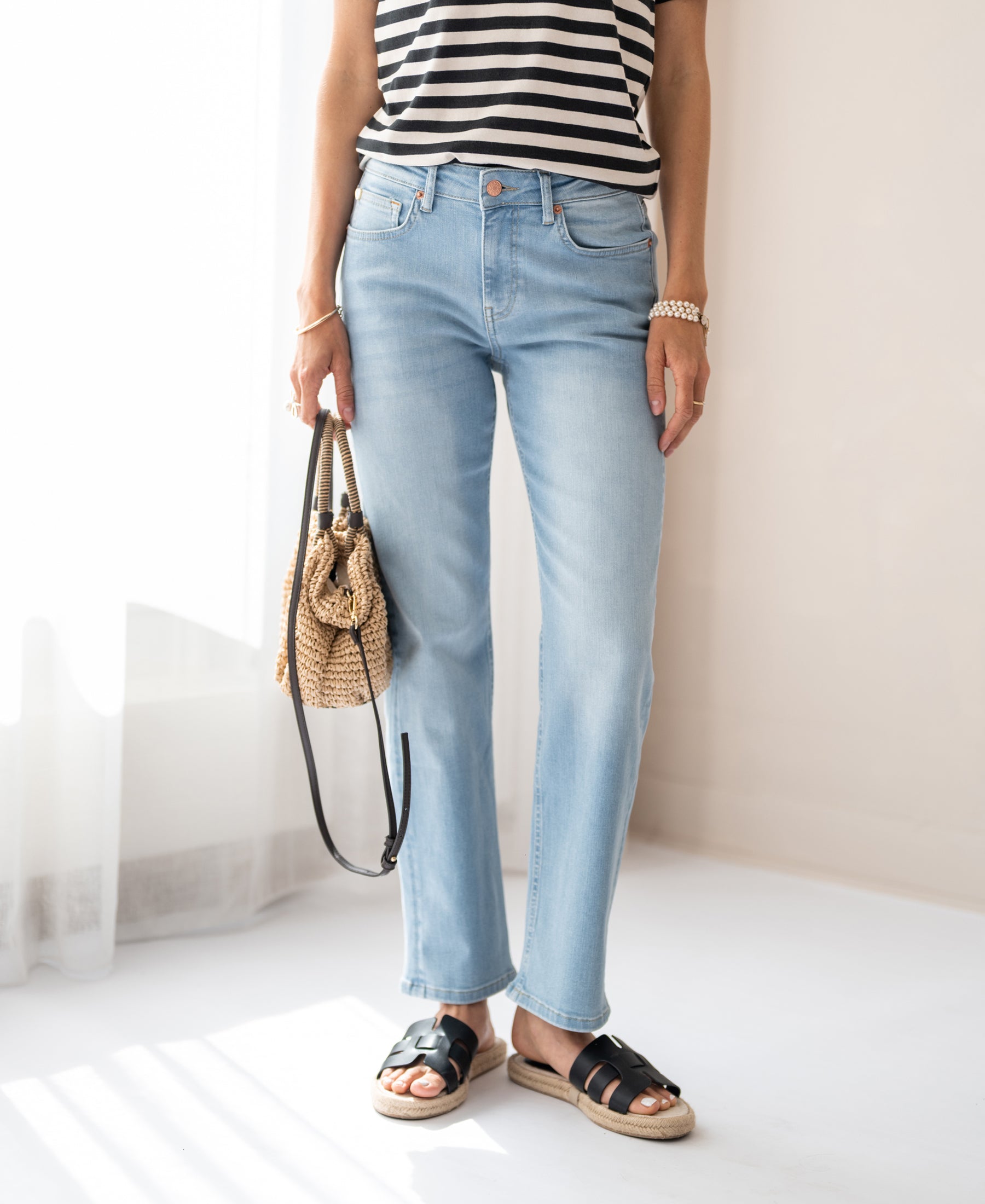Jeans LE GUY Bleached