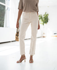 Jeans LE GUY Cream