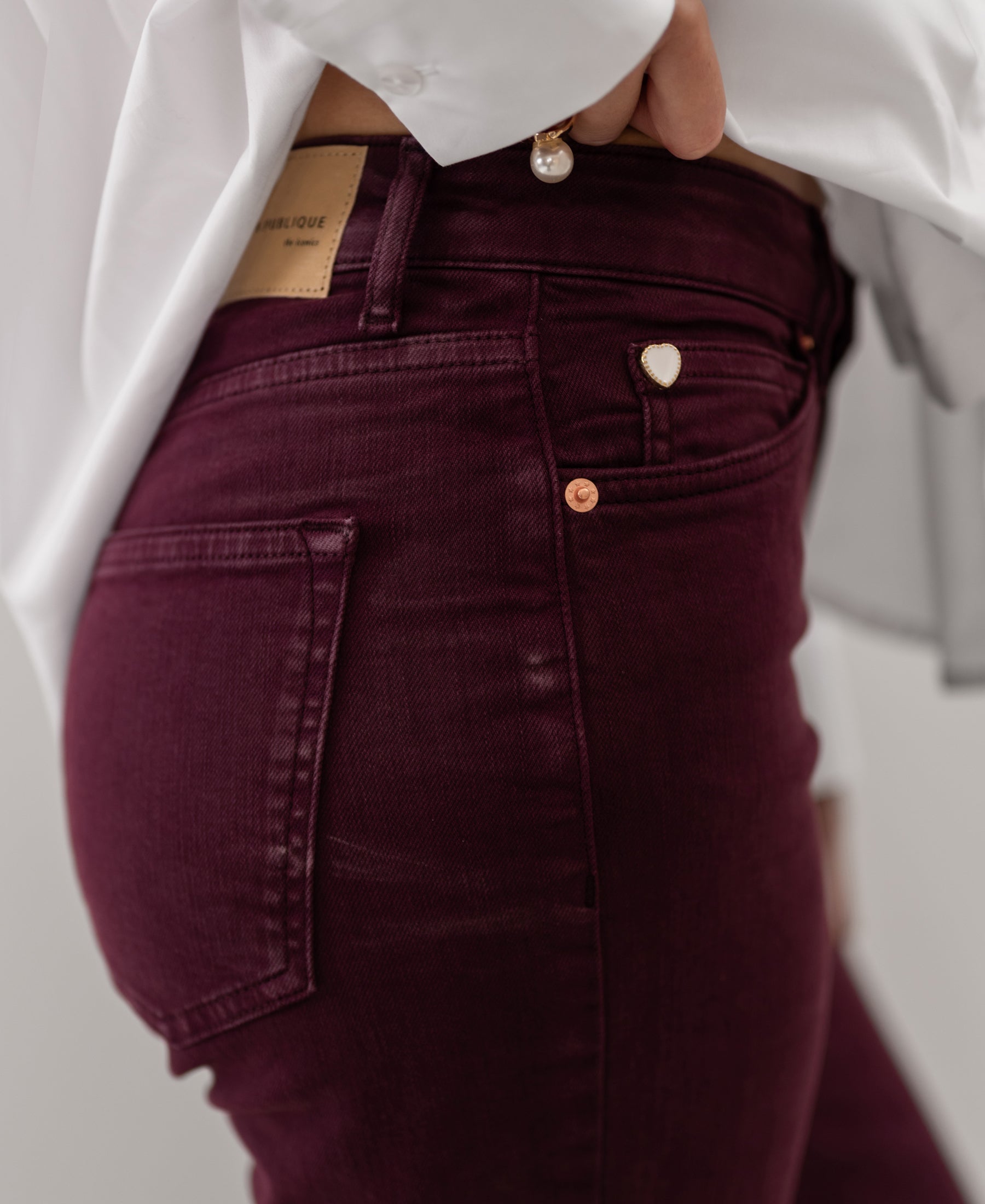 Jeans LE GUY Wein