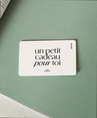 Physical Giftcard PLEIN PUBLIQUE
