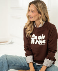 Sweater LA HARPER Cacao - La vie