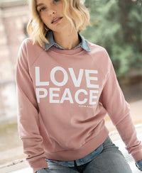 Sweater LA HARPER Antique pink - LOVE PEACE