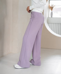 Hose mit weitem Bein LE HENRI Pearly Mauve