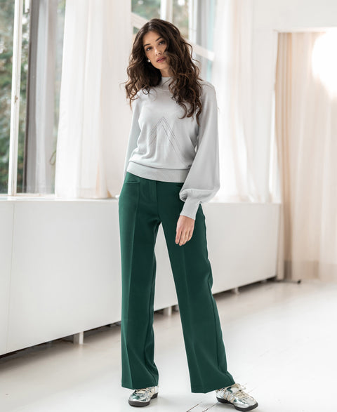 Trousers LE CENTRE Green
