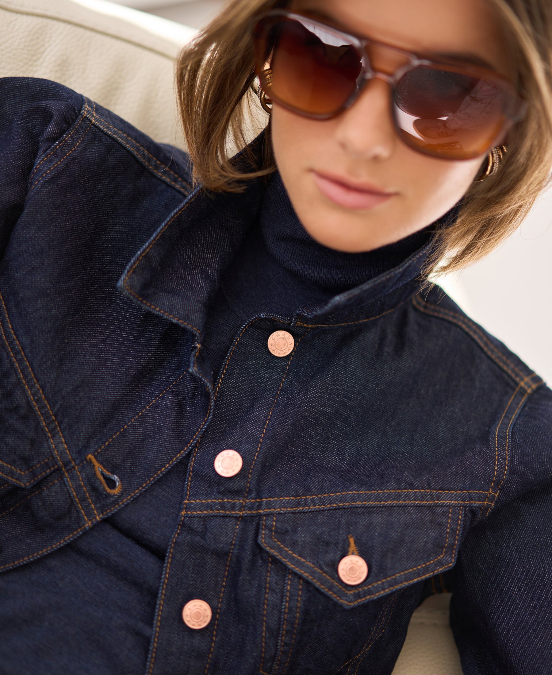 Denim jacket LA JACKY Rinsewash