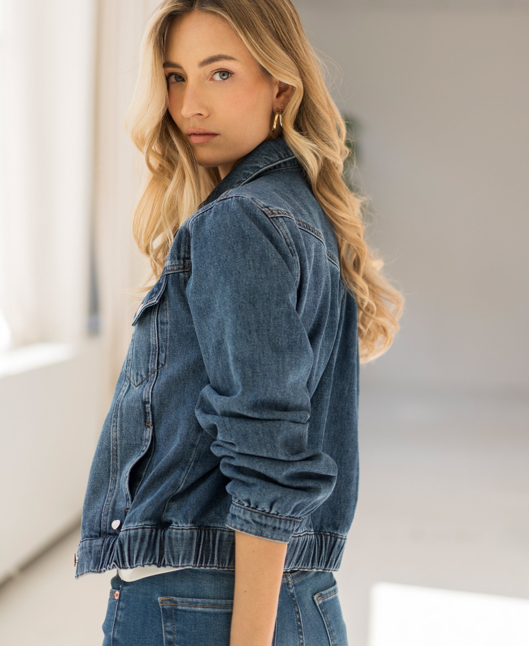 Jeansjack LA JACKY Stonewash