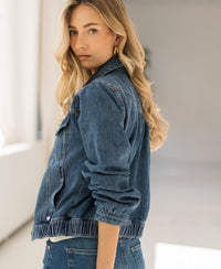 Jeansjack LA JACKY Stonewash