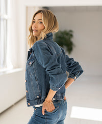 Jeansjack LA JACKY Stonewash