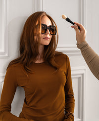Luxurious long sleeve T-shirt LA JANE Havana